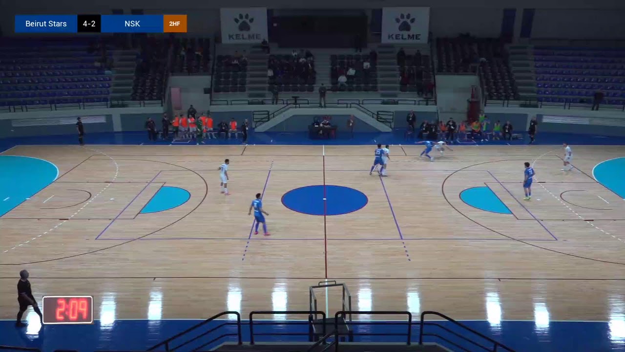 دوري كرة الصالات - بيروت ستارز وNSK