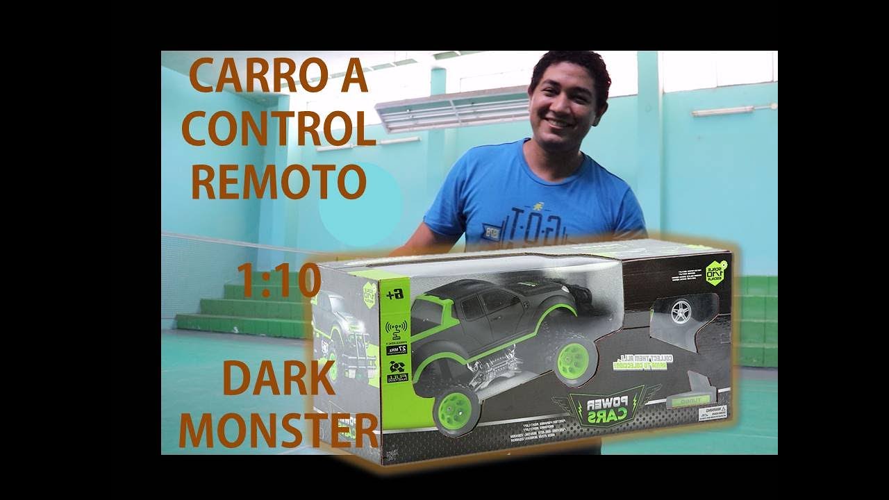 CARRO A CONTROL REMOTO (ESC.1:10) DARK MONSTER