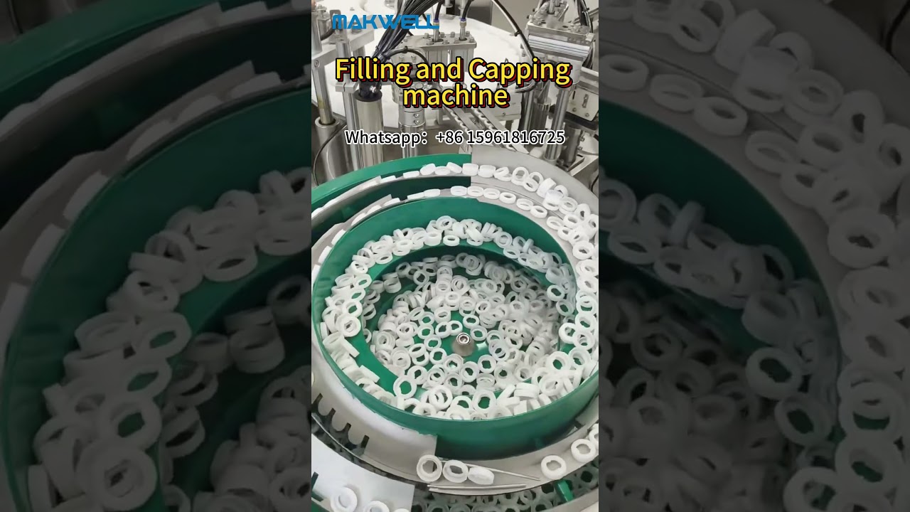 Filling and capping machine#fillingandcappingmachine #fillingmachine #liquidfillingmachine #makwell