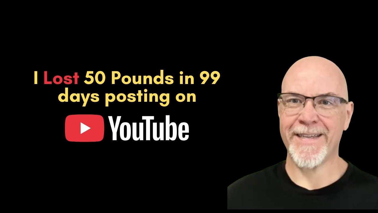 How I lost 50 pounds by posting on Youtube