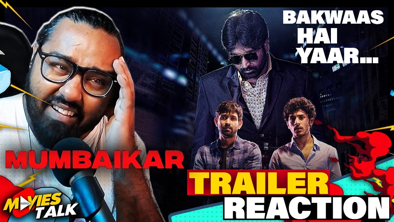 Mumbaikar - Trailer REACTION | Vijay Sethupathi | Vikrant Massey