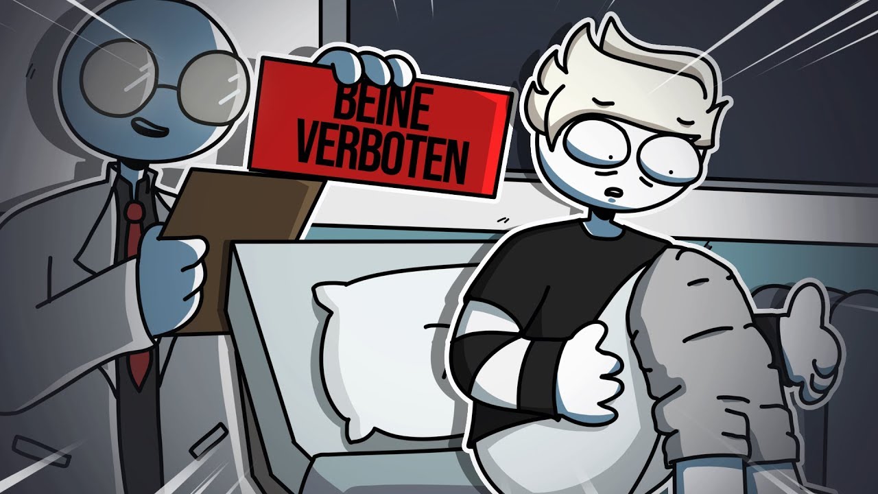 Mir wurde es VERBOTEN 4 Monate lang meine Beine zu benutzen
