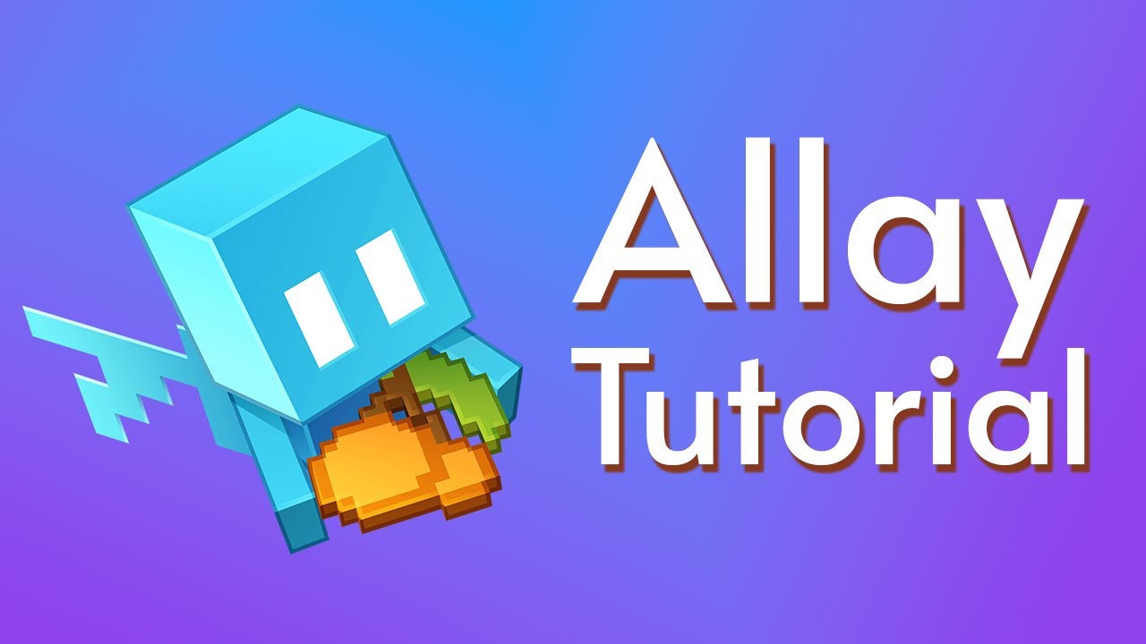 Как использовать Аллей в Minecraft