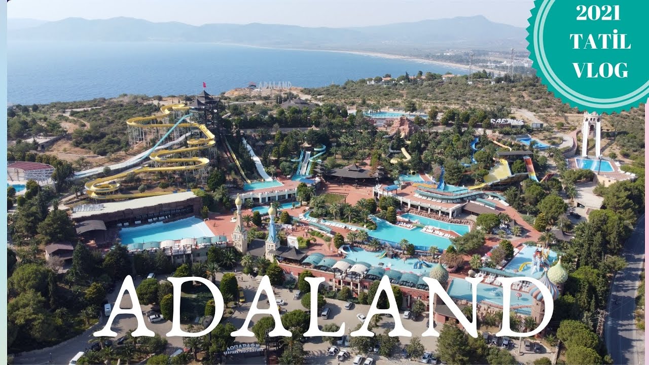ÖYLE Bİ KAYDI Kİ EN UZAĞA UÇTU! | Adaland | Aquapark | Kuşadası