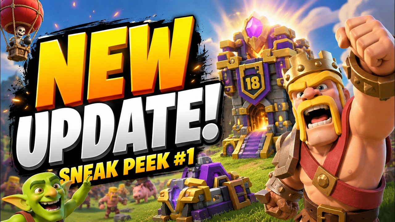 BAGONG HERO'S JOURNEY SA CLASH OF CLANS! June 2026 Update Sneak Peek 1