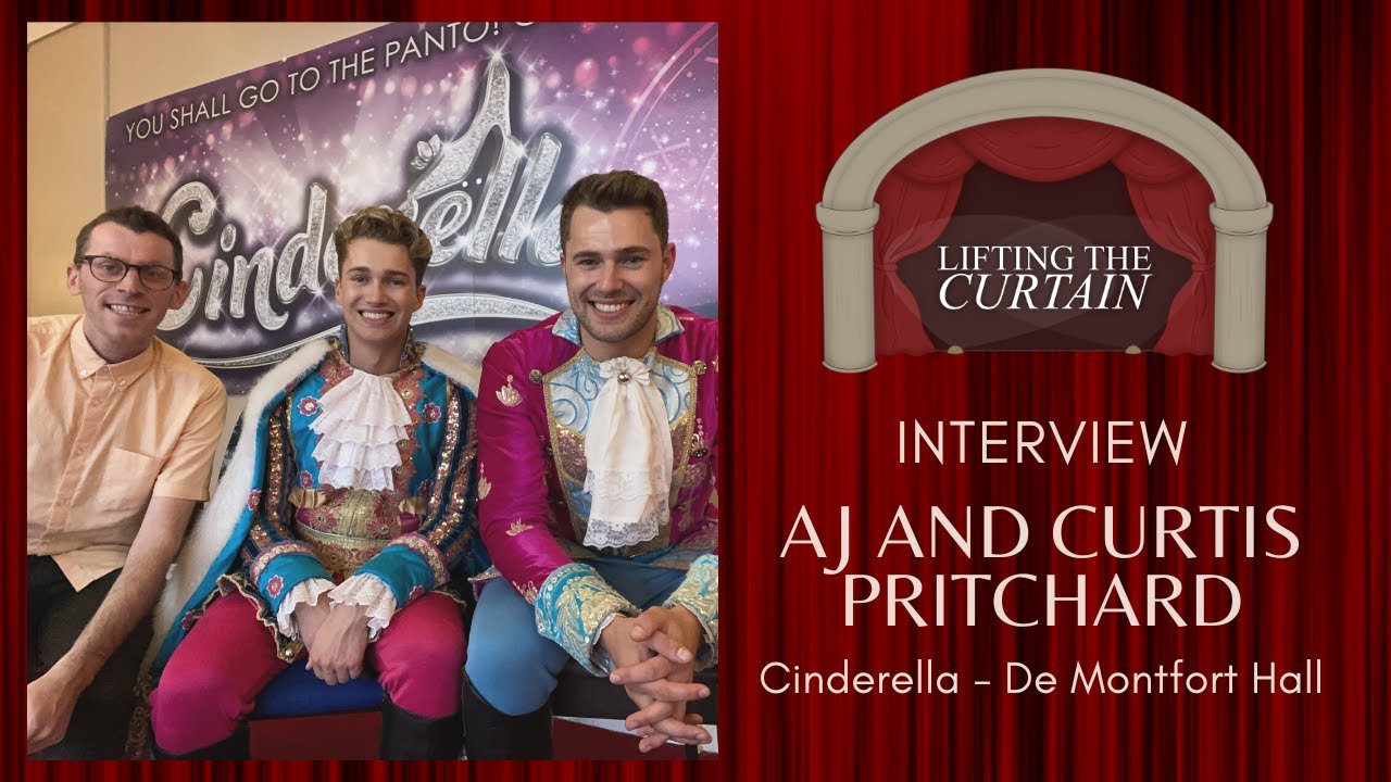 AJ and Curtis Pritchard - Cinderella De Montfort Hall Interview