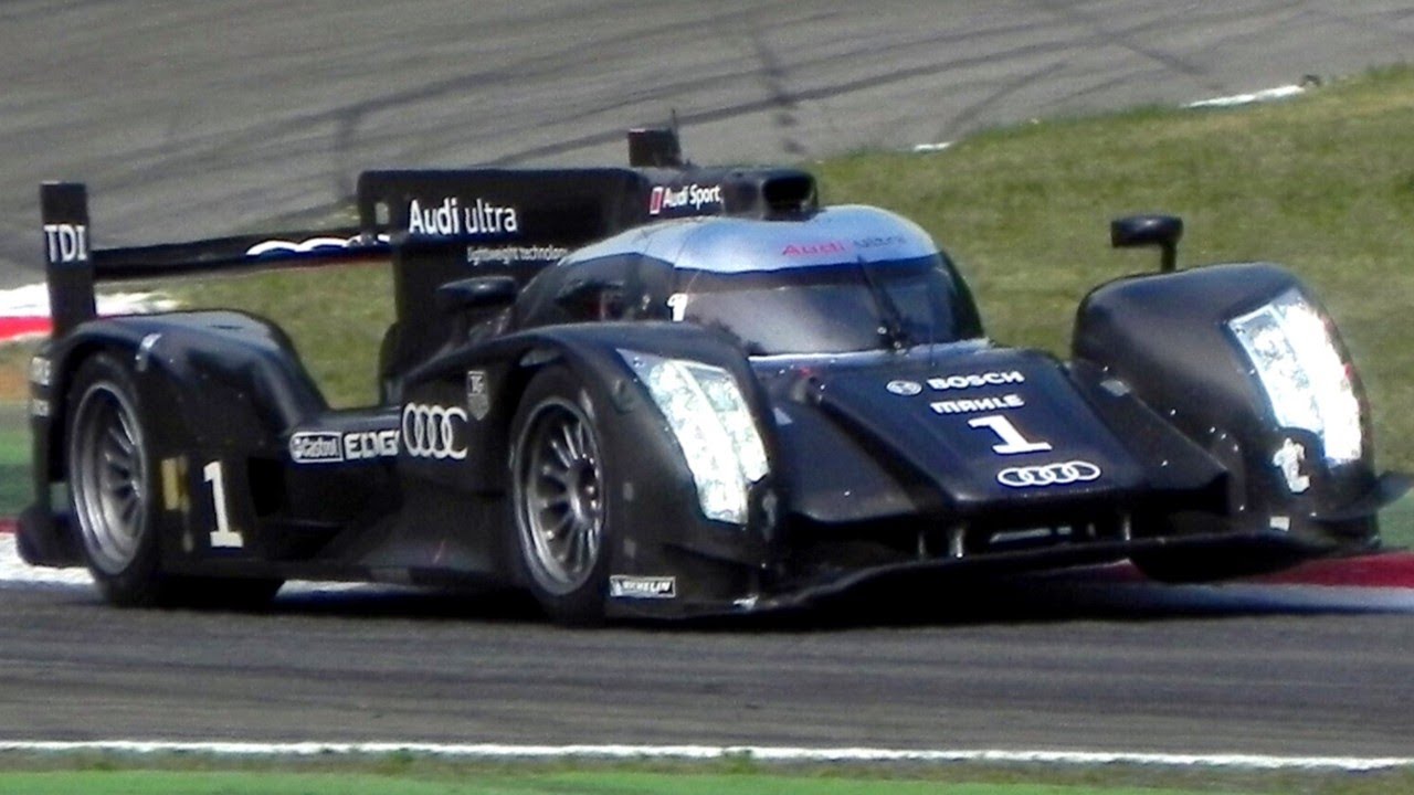 2011 Audi R18 TDI LMP1 SOUND - Test at Monza Circuit