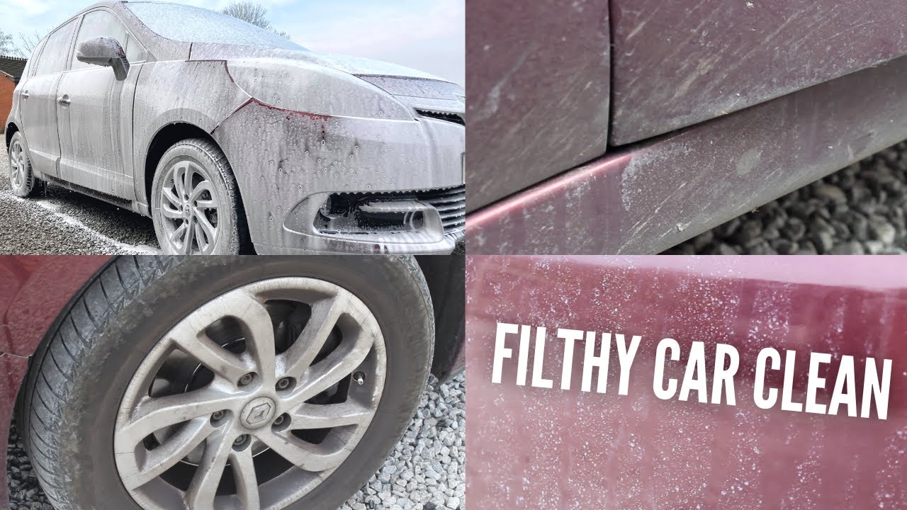 CLEANING A FILTHY RENAULT SCENIC