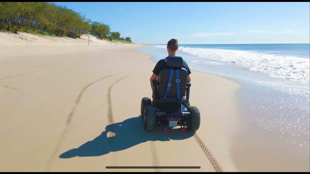 Observer 4x4 Wheelchair_From Beach to Bush - Electric Wheelchair (OB-EW-X1)(OB-EW-001 #wheelchair