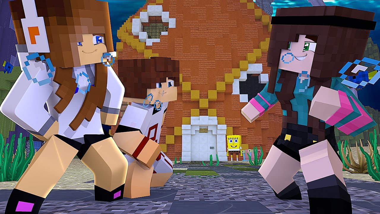 Minecraft: EGGWARS - MUNDO DO BOB ESPONJA!