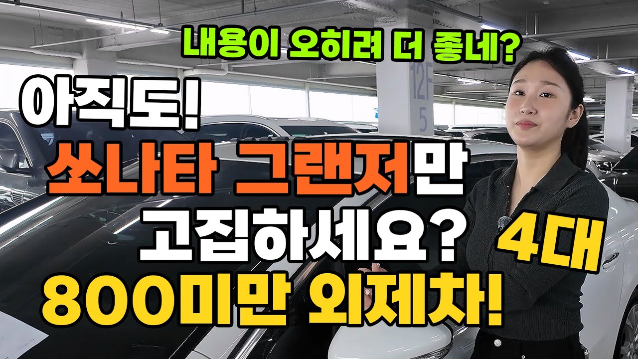 국산차보다 내용이 더 좋다니까요?? 수입차 4대 800만원 미만 알아보기