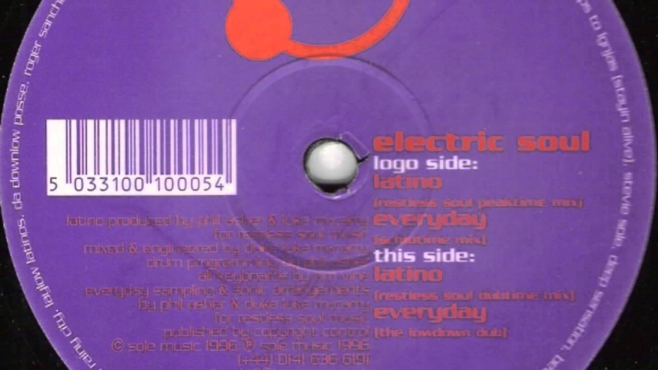 Electric Soul 'Latino [Restless Soul Peaktime Mix]' Tronicsole (TSOLE005)