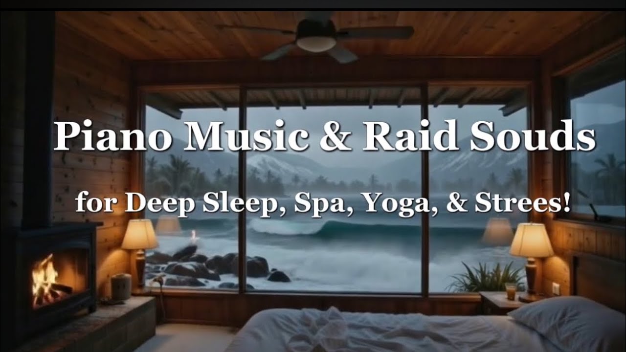 🌙 Nhạc Ngủ Thư Giãn – Tiếng Mưa Nhẹ & Không Gian Ấm Áp Giúp Ngủ Sâu, Giảm Căng Thẳng