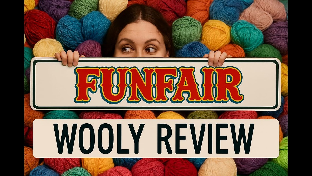 Wooly review - Emu Funfair Swirl DK weight🧶 #Knittingnetwork #emu #yarn