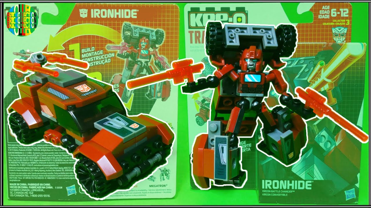 Kre-O Battle Changer Transformers Ironhide │ Brickollection