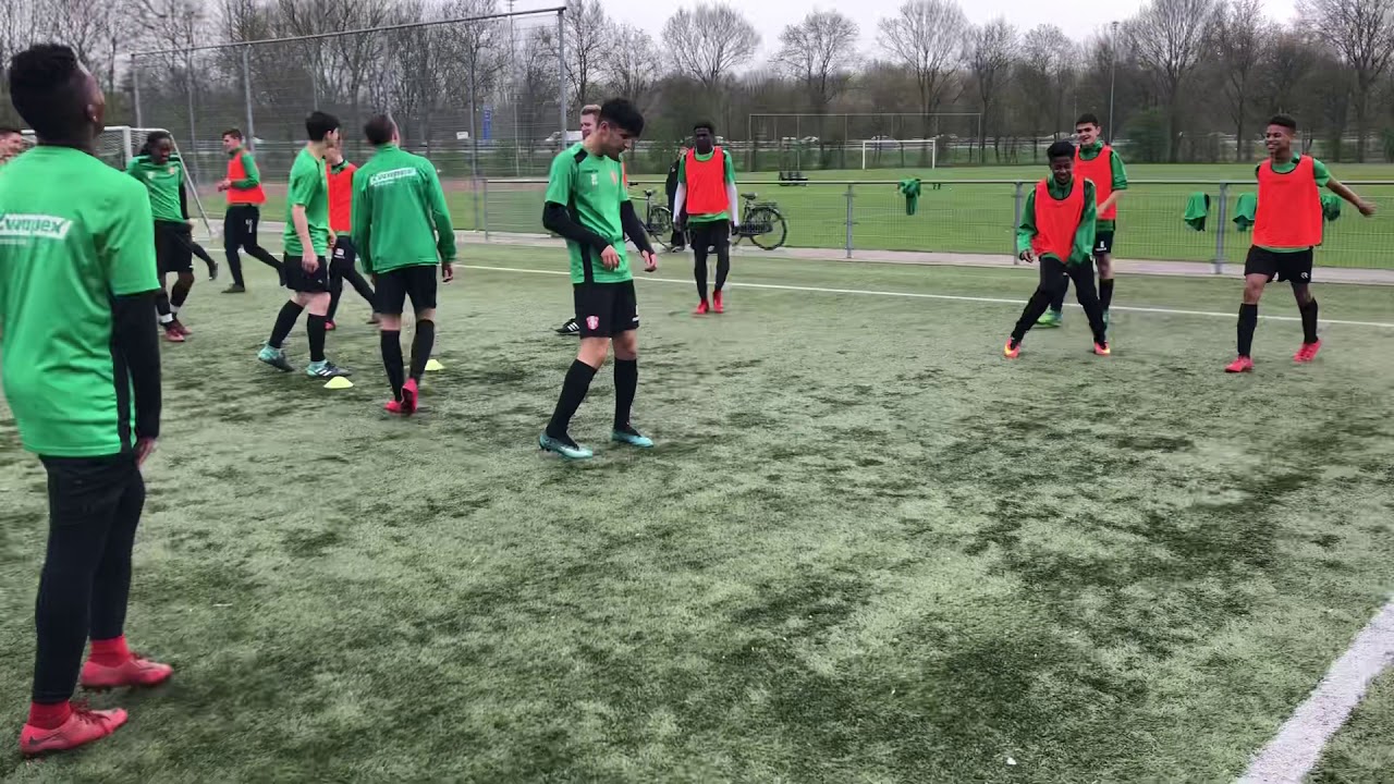 Tikspel als warming up met fC Dordrecht -17