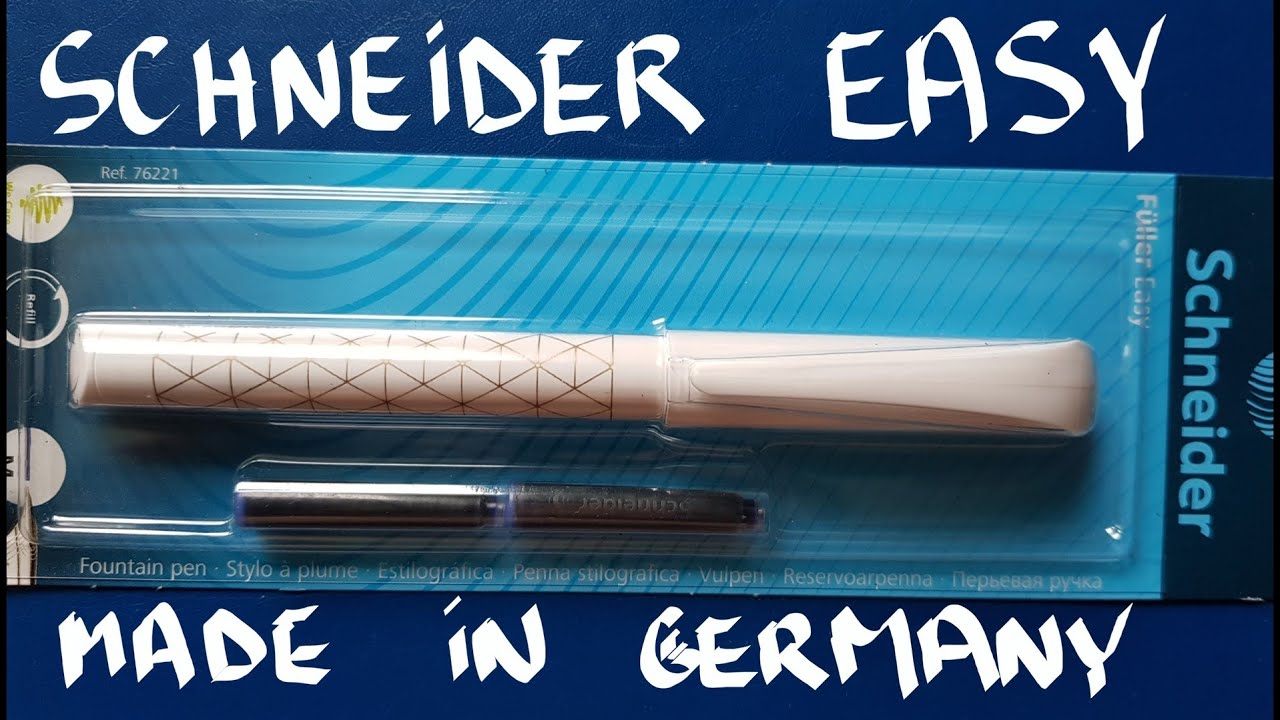 Schneider Easy White Fountain Pen Review