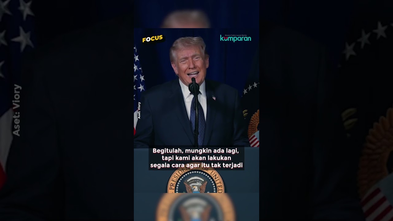 Trump: Khamenei yang Keji Sudah Tewas, Garda Revolusi Iran Letakkan Senjata Anda