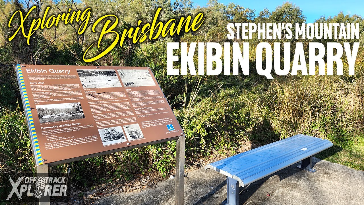 The Overgrown Ekibin Quarry at Stephen's Mountain, Brisbane