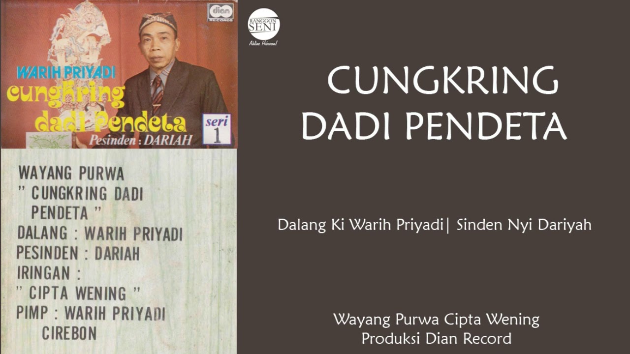 [Full] Wayang Purwa - Cungkring dadi Pendeta | Warih Priyadi - Dariyah | Cipta Wening