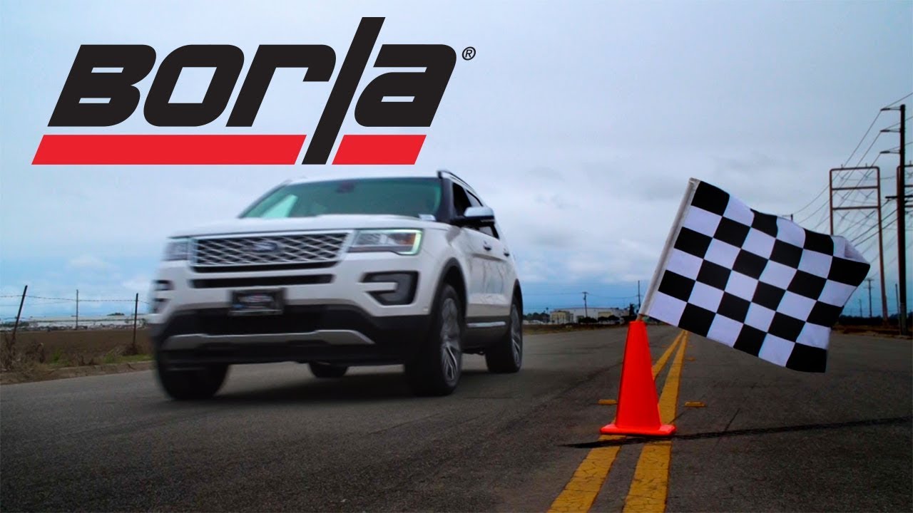 Borla Exhaust for 2016 - 2017 Ford Explorer Sport Ecoboost 3.5L [Exhaust System Sound]