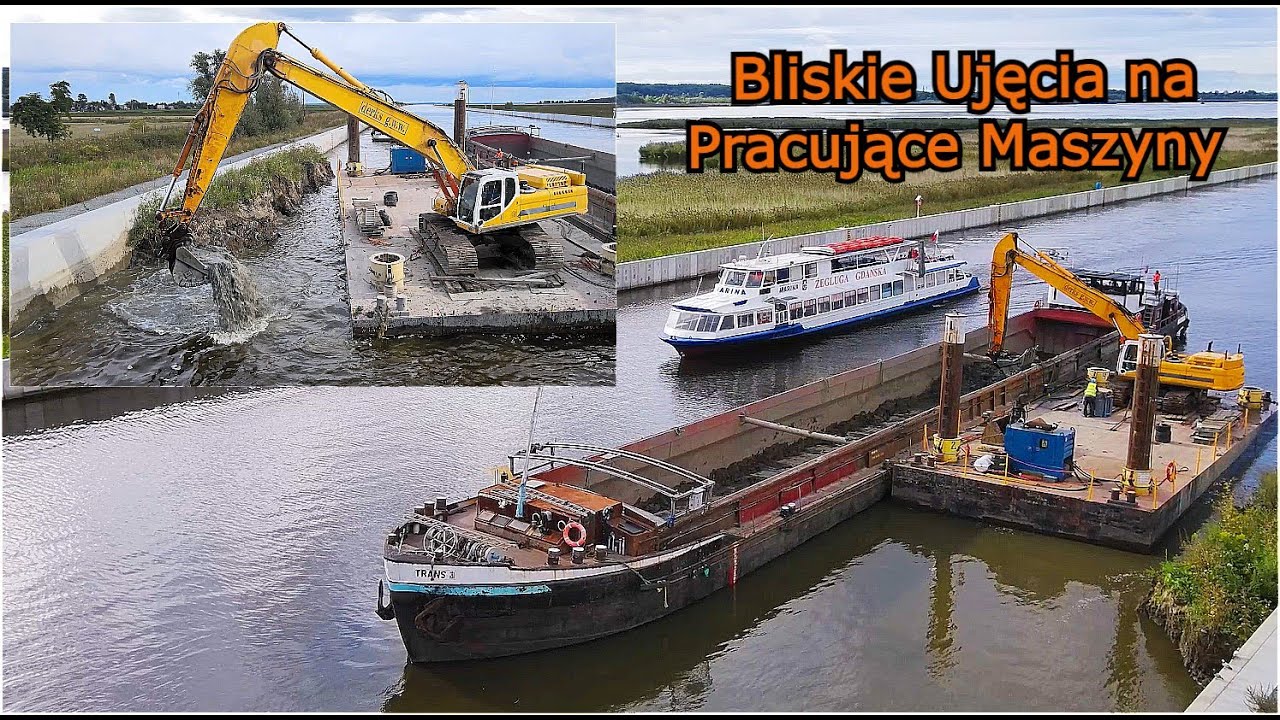 ETAP IV Nowakowo rzeka Elbląg Pogłębiania Ciąg Dalszy