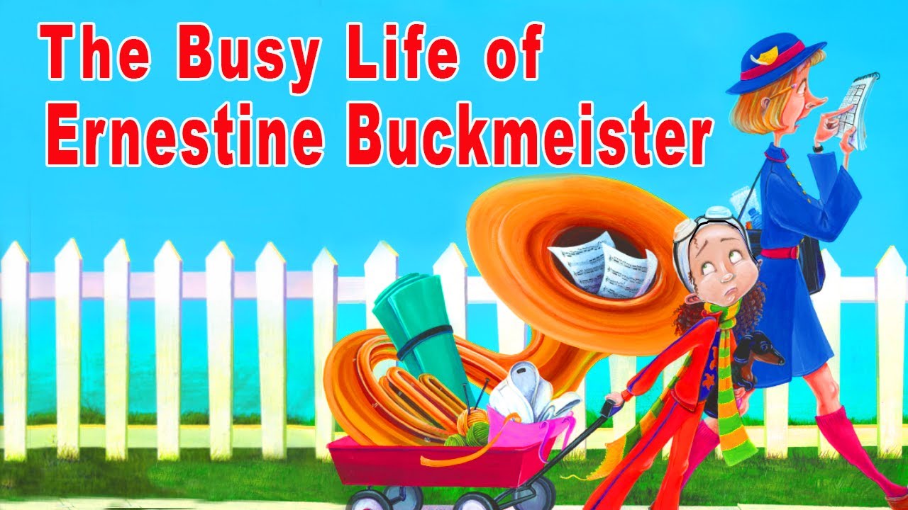 Animated Kids Read Aloud Book: THE BUSY LIFE OF ERNESTINE BUCKMEISTER, by Linda R Lodding