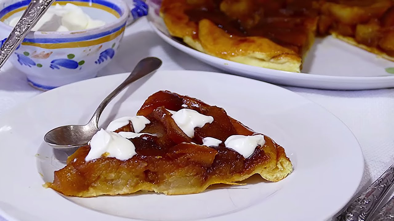 🍰 Tarte Tatin de Manzana 🍎 Receta Francesa ¡Exquisita! 😍
