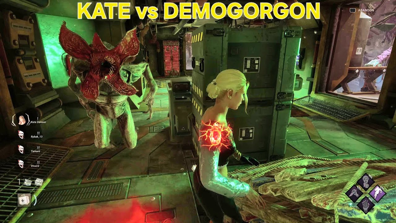 KATE DENSON vs DEMOGORGON /gameplay solo /escape through hatch ⭐😎