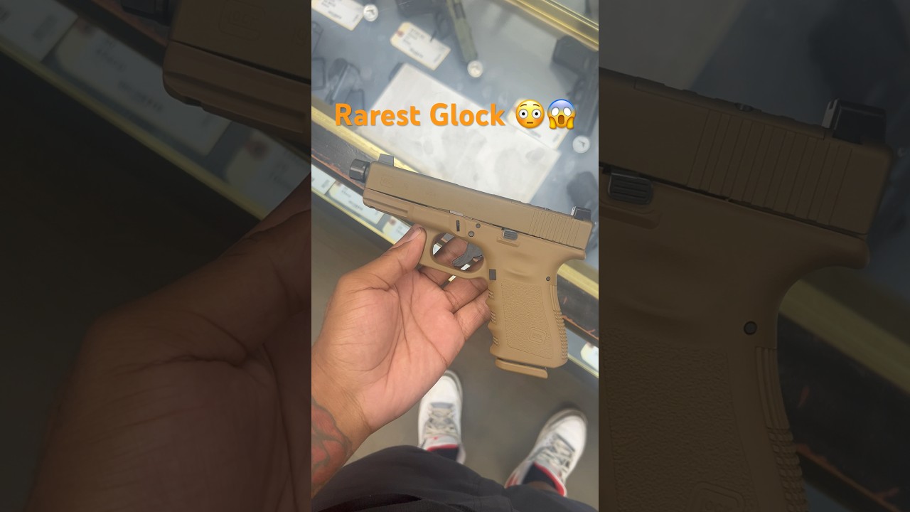 I just bought the rarest Glock #gen3 #fde