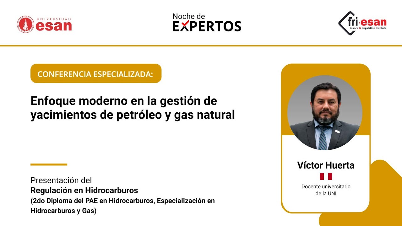 Enfoque moderno en la gestión de yacimientos de petróleo y gas natural
