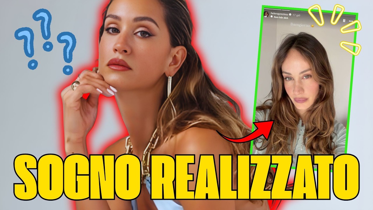 Helena Prestes sorprende tutti: il traguardo che nessuno si aspettava