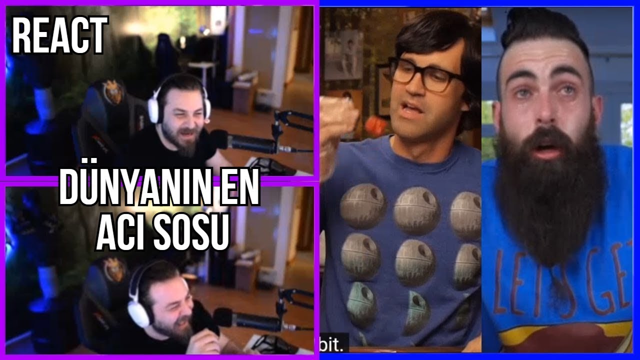 Elraenn Reacting Dünyanın En Acı Sosunu Yiyen İnsanları