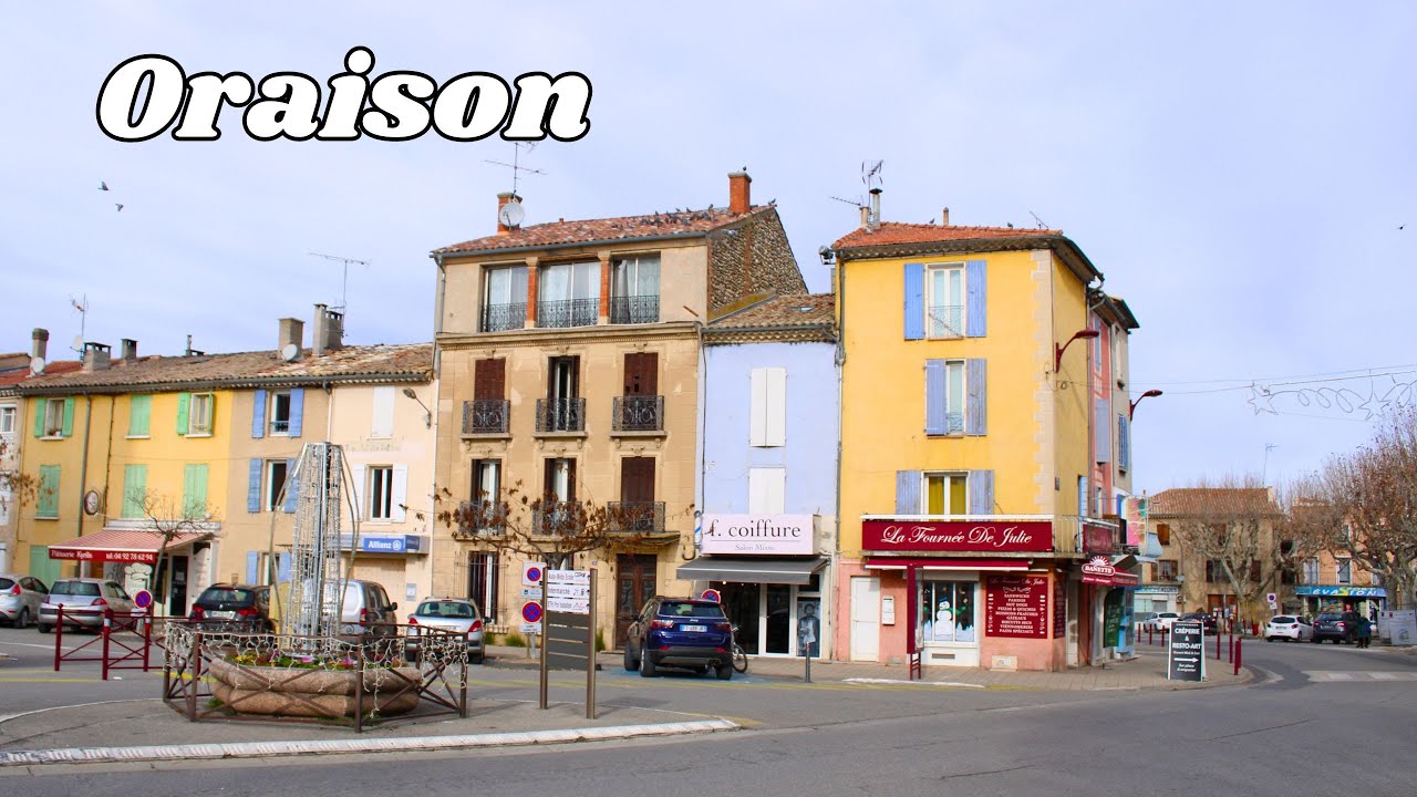 Oraison Une ville à la campagne