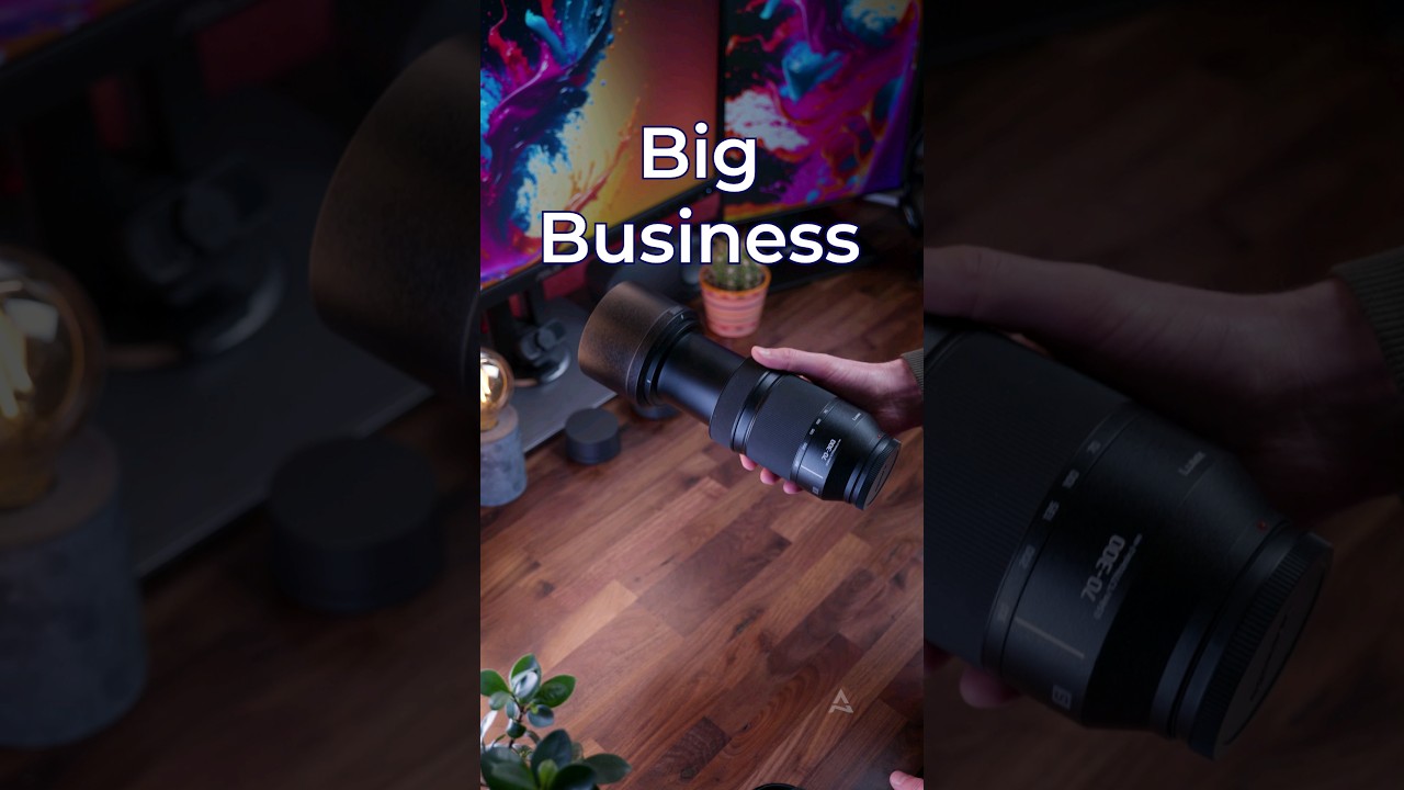 Panasonic Lumix S 70-300mm unboxing video #unboxing