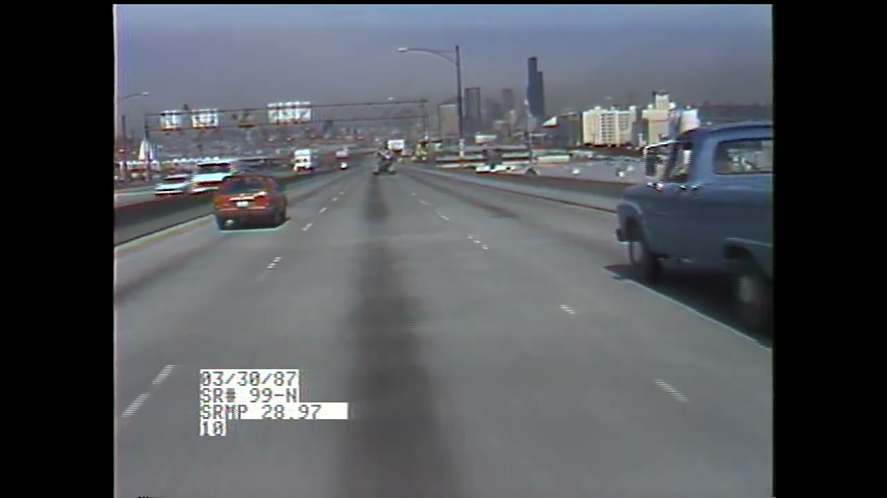 Driving On WA SR-99 North/South In 1987 (Seattle, Shoreline, Edmonds, Lynnwood, Everett)