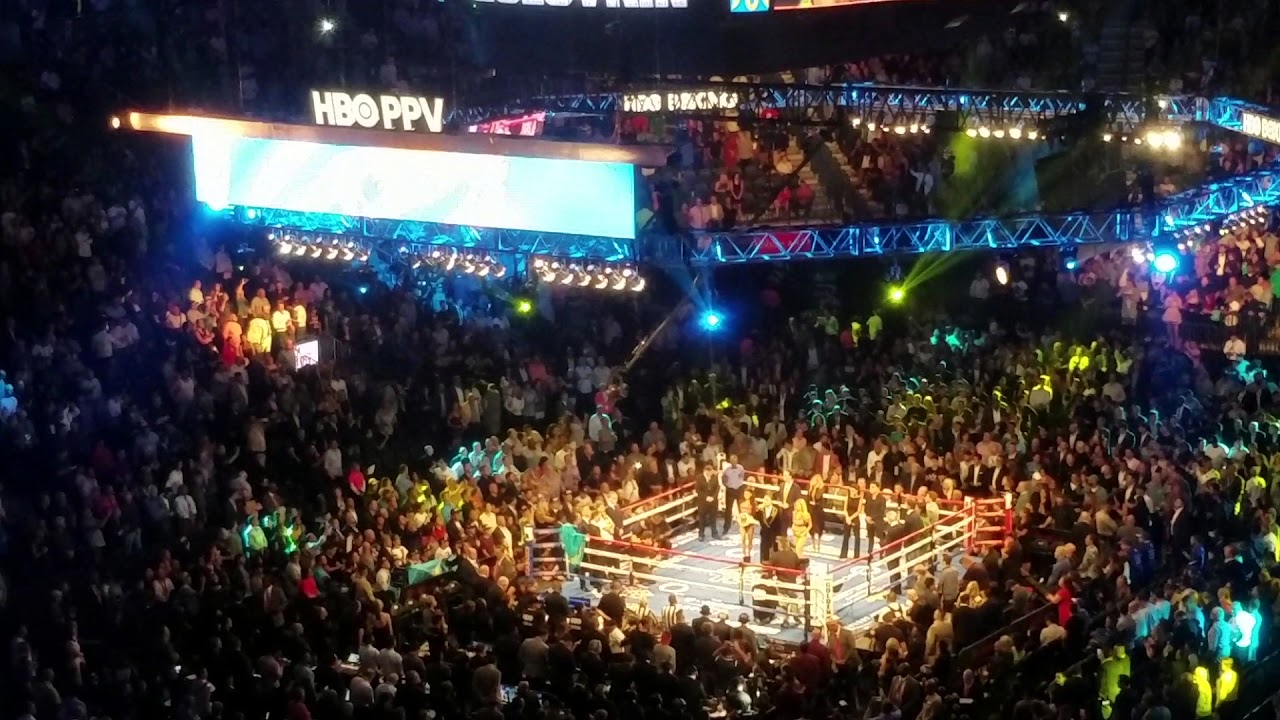 Kazahkstan national anthem Gennady Golovkin vs Canelo Alvarez