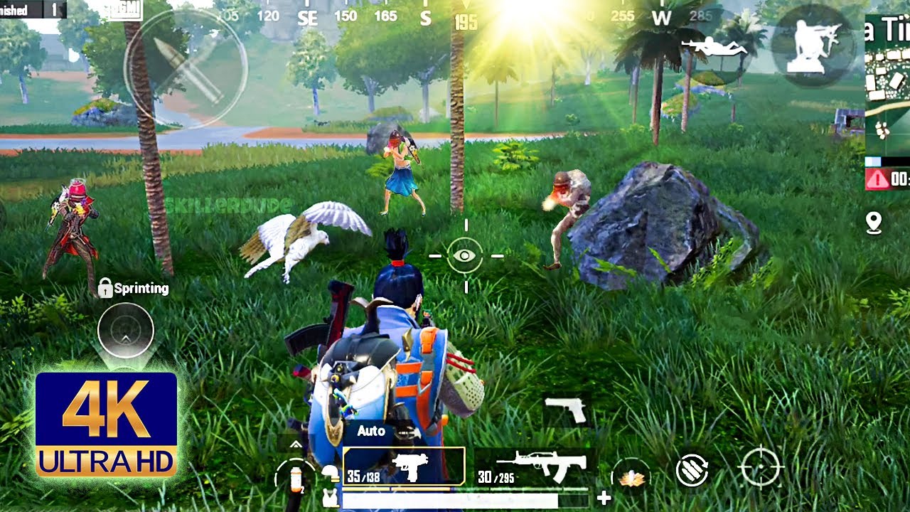 BGMI 4k Graphics Gameplay 🔥 GP3 - GAMEPLAY ( 4K ULTRA HDR ) #SkillerDude