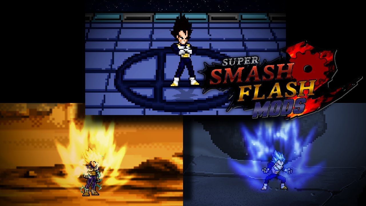SSF2 Mods - Vegeta W.I.P. 2 (65% done I think)