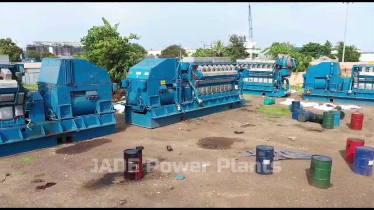 8172020 Wartsila  5 x 16V32 LN / 60 HZ Diesel Generators - year 2004