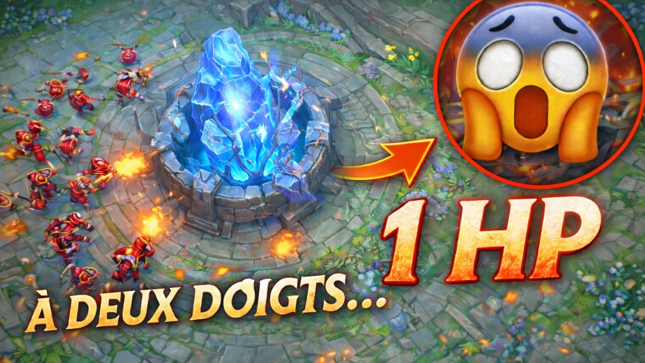 Notre inhibiteur avait 1 HP 😱 (League of Legends - S16)