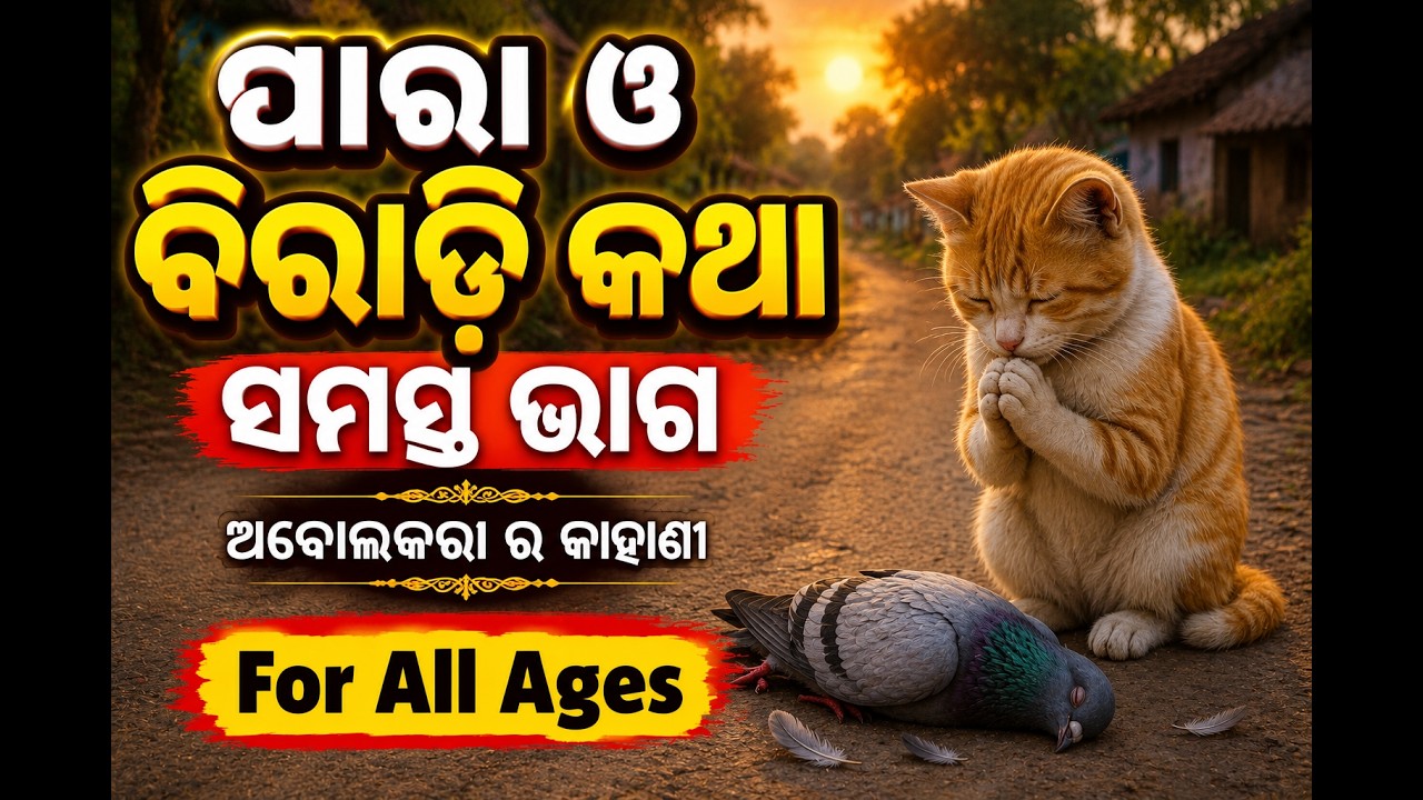 ପାରା ବିରାଡ଼ି କଥା ସମସ୍ତ ଭାଗ ସମ୍ପୂର୍ଣ//ଅବୋଲକରା କାହାଣୀ//ଜହ୍ନମାମୁ କାହାଣୀ// ଲୋକ କାହାଣୀ//ଓଡ଼ିଆ ଆଈମା କାହାଣୀ