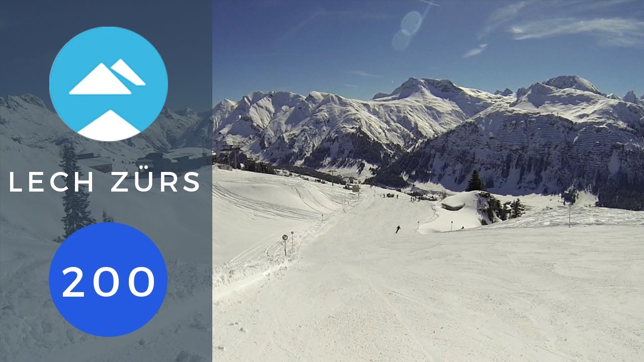 Blue 200 Lech Zürs | Piste View