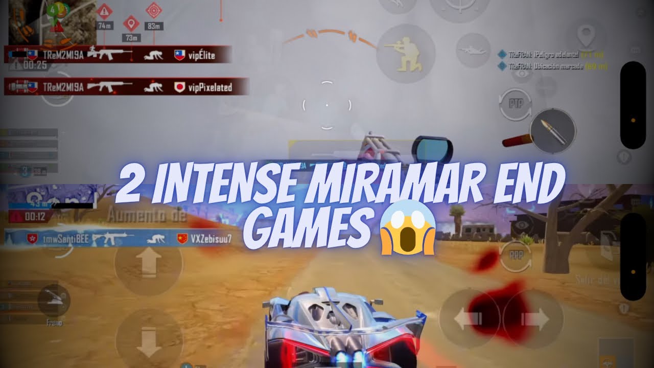 2 INTENSE MIRAMAR END GAME'S #pubgmobile #pubgmnextstarprogram #pubgmobilec9s26