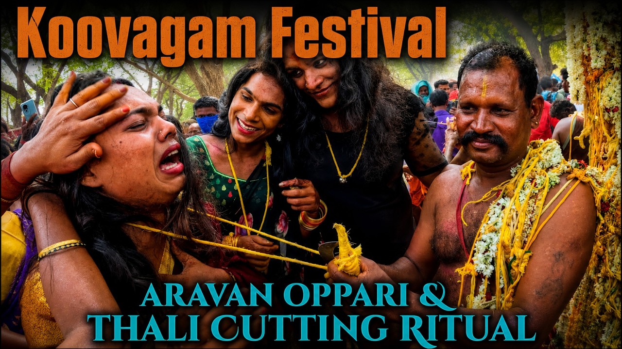 Koovagam Festival 2025 – Aravan Dies, Thirunangai Cut Thali & Sing Oppari 💔 | தாலி அறுக்கும் ஒப்பாரி