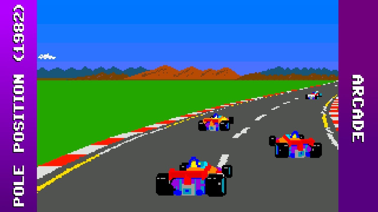 Pole Position Longplay (Arcade) [QHD]