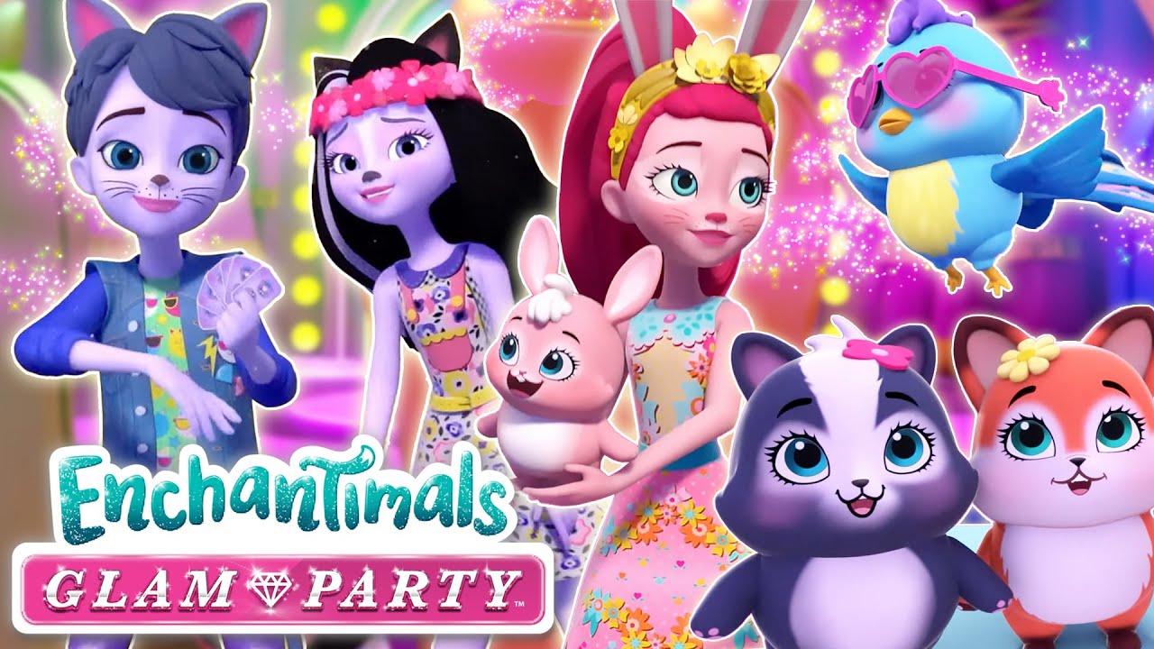 Enchantimals Πάρτι Λάμψης | Επεισόδιο 4-6 | Πλήρες Επεισόδιο | Enchantimals Ελληνικά