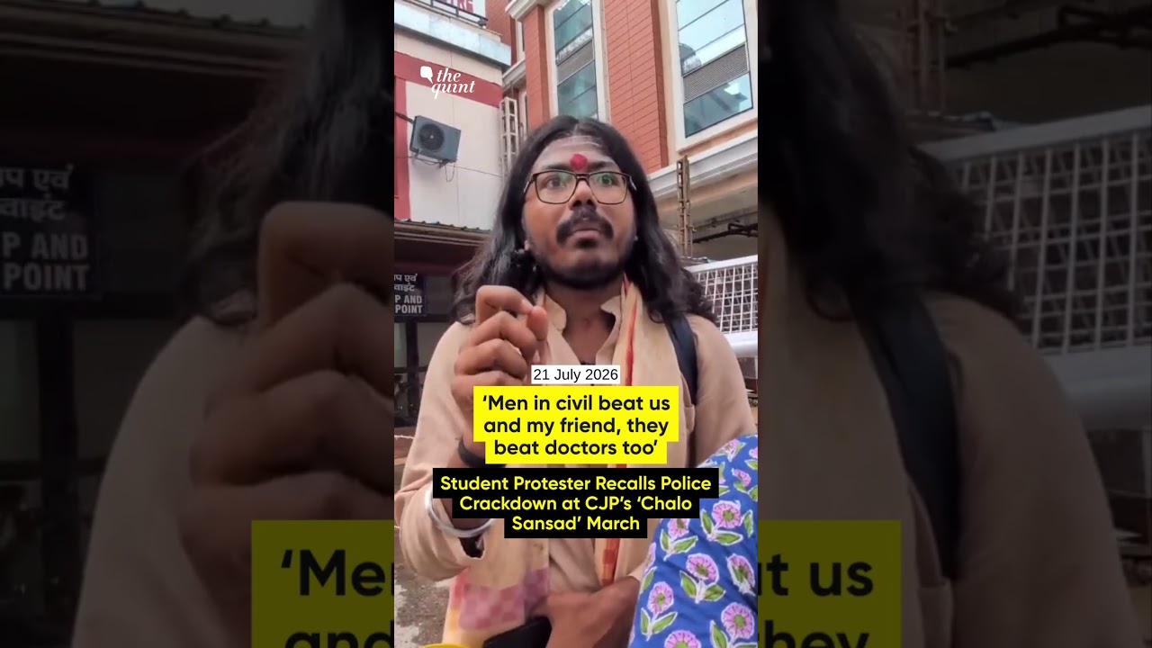 &lsquo;Goons in Civil Clothes Beat Us Up&rsquo;: Protestor Recalls Police&rsquo;s Crackdown on CJP&rsquo;s Parl March
