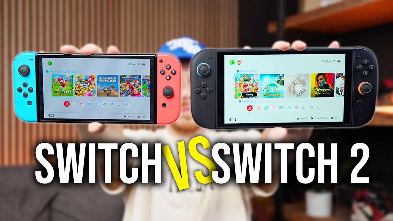 Nintendo Switch vs Nintendo Switch 2! Which Should YOU Buy in 2025