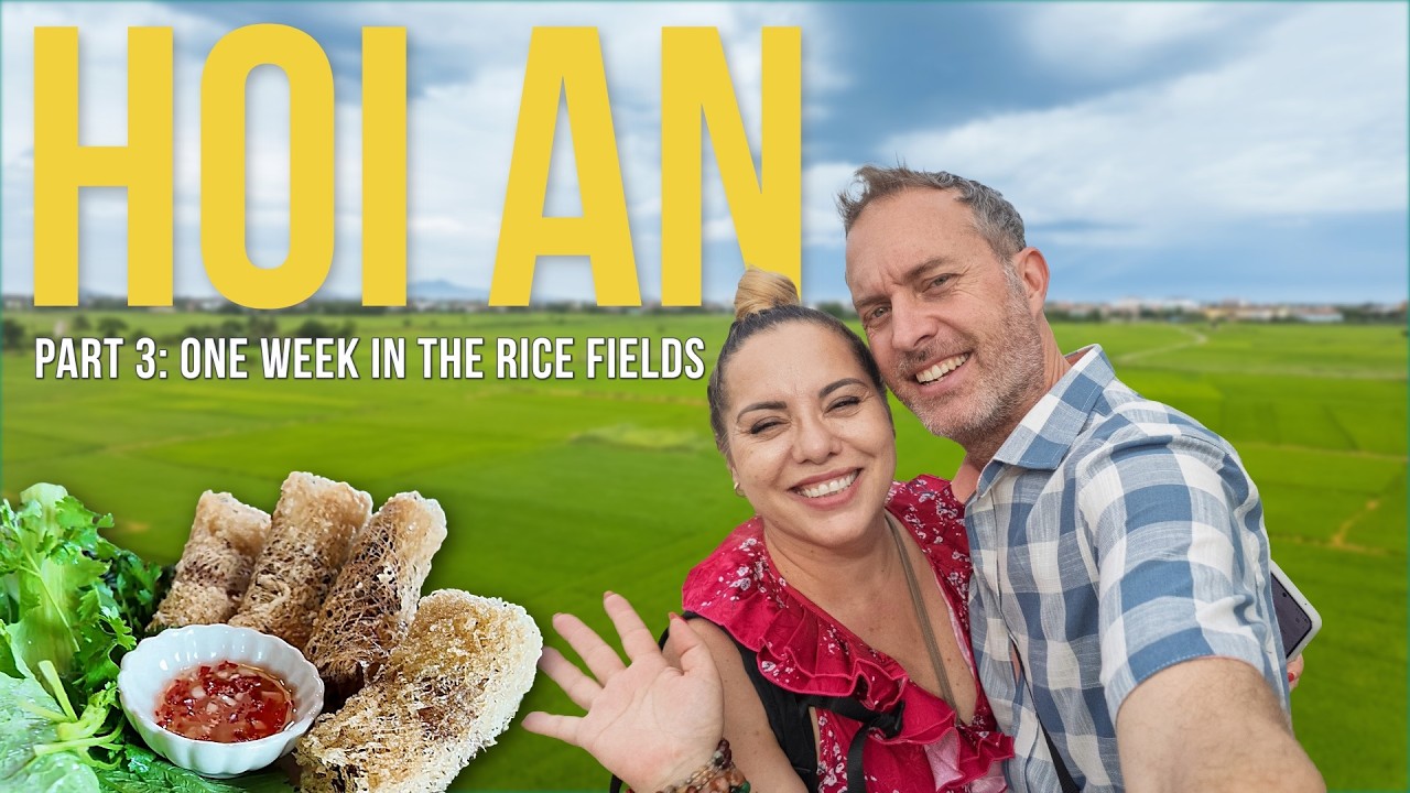 Hoi An, Part 3: Rice Fields, Cooking Class & An Bang Beach 🌾🍜🌊